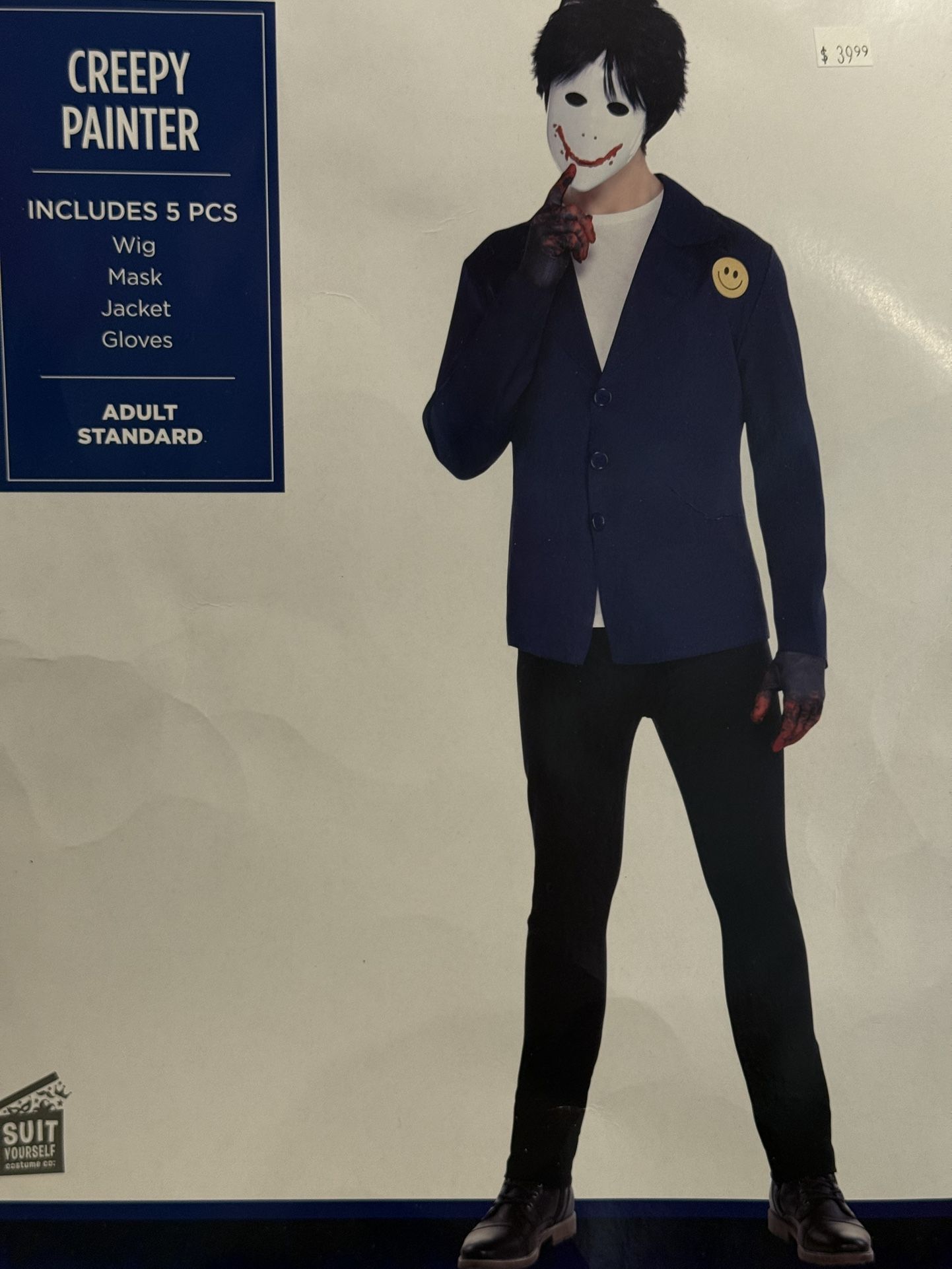 NEW CREEPY PAINTER COSTUME