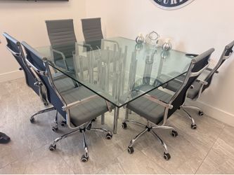Glass table