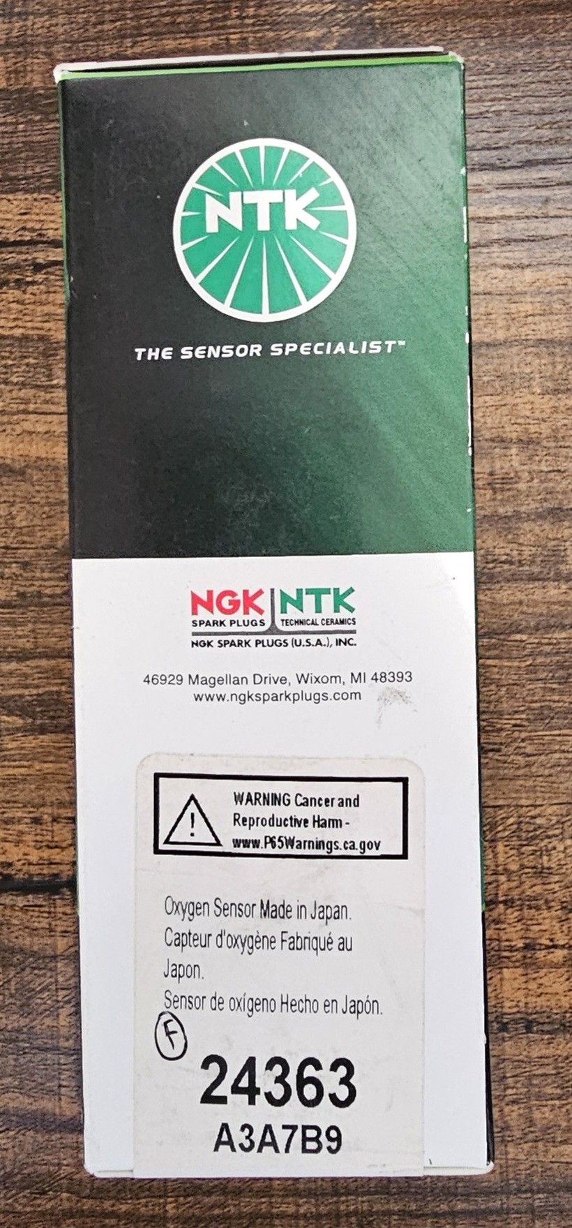 NTK Oxygen Sensor 24363 - OPEN BOX