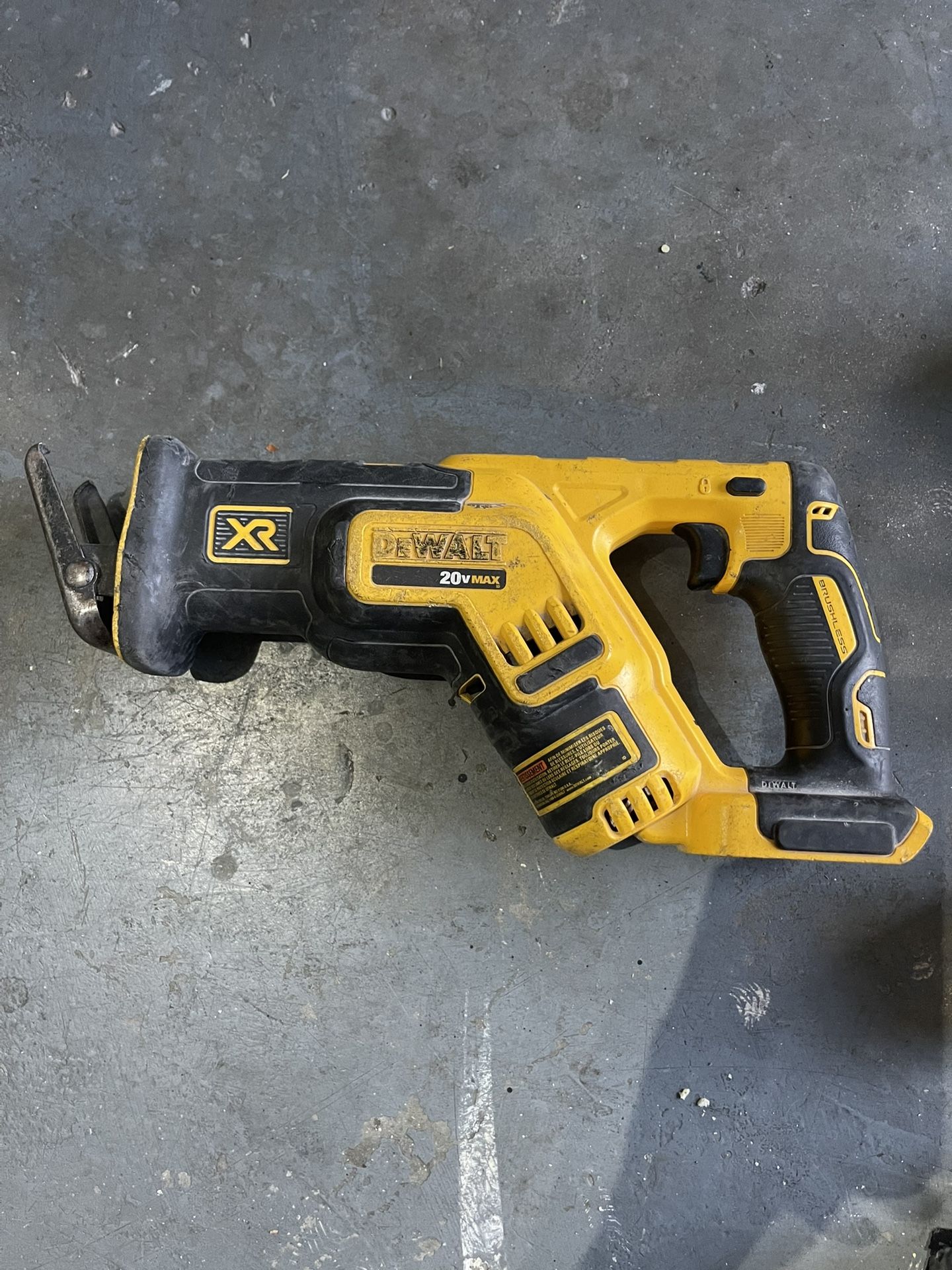 Dewalt XR reciprocating saw