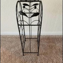 Floor Wine Bottle Rack Black