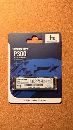 Patriot P300 1TB M.2 PCIe Gen3 SSD