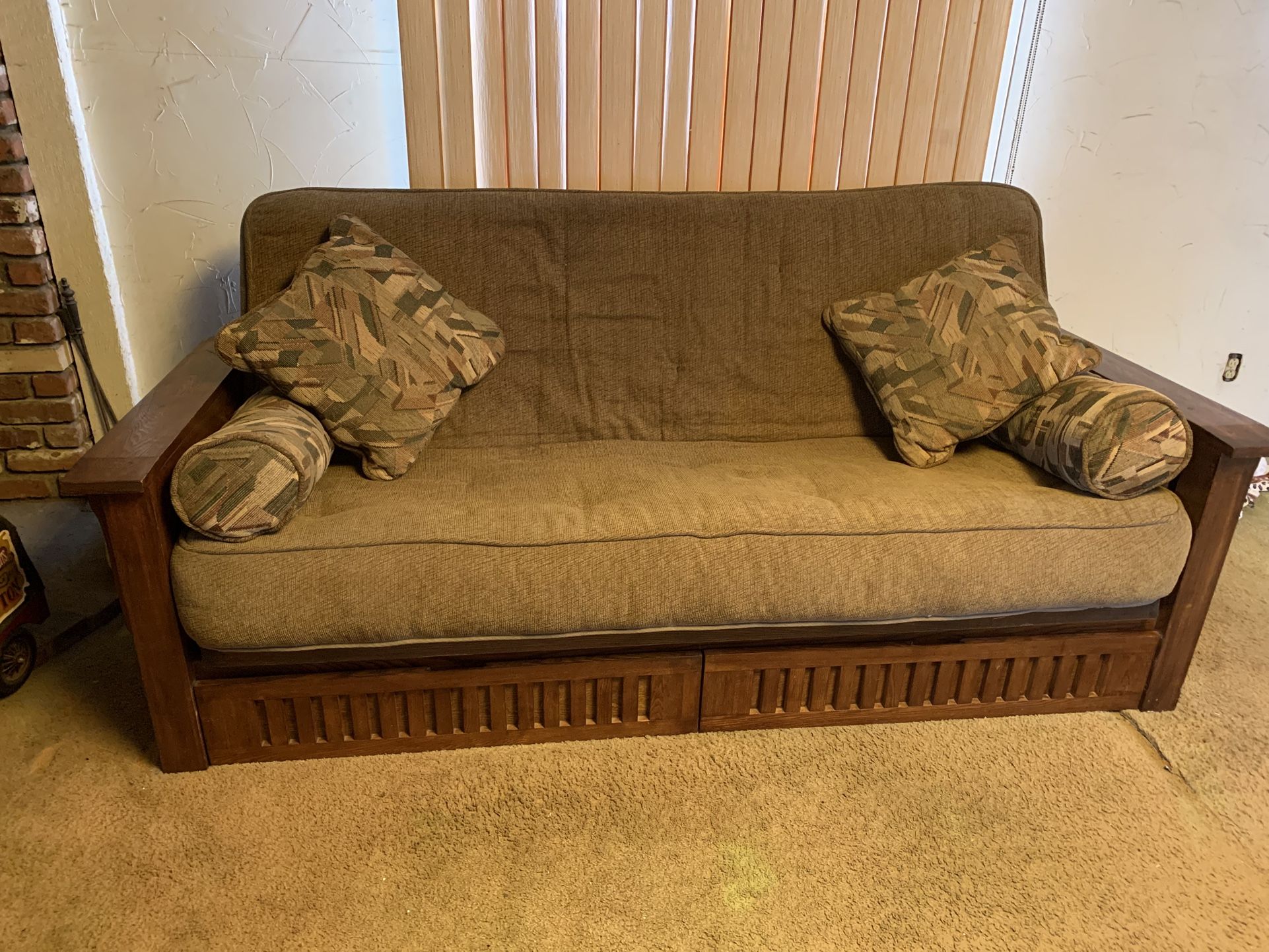 Futon couch bed