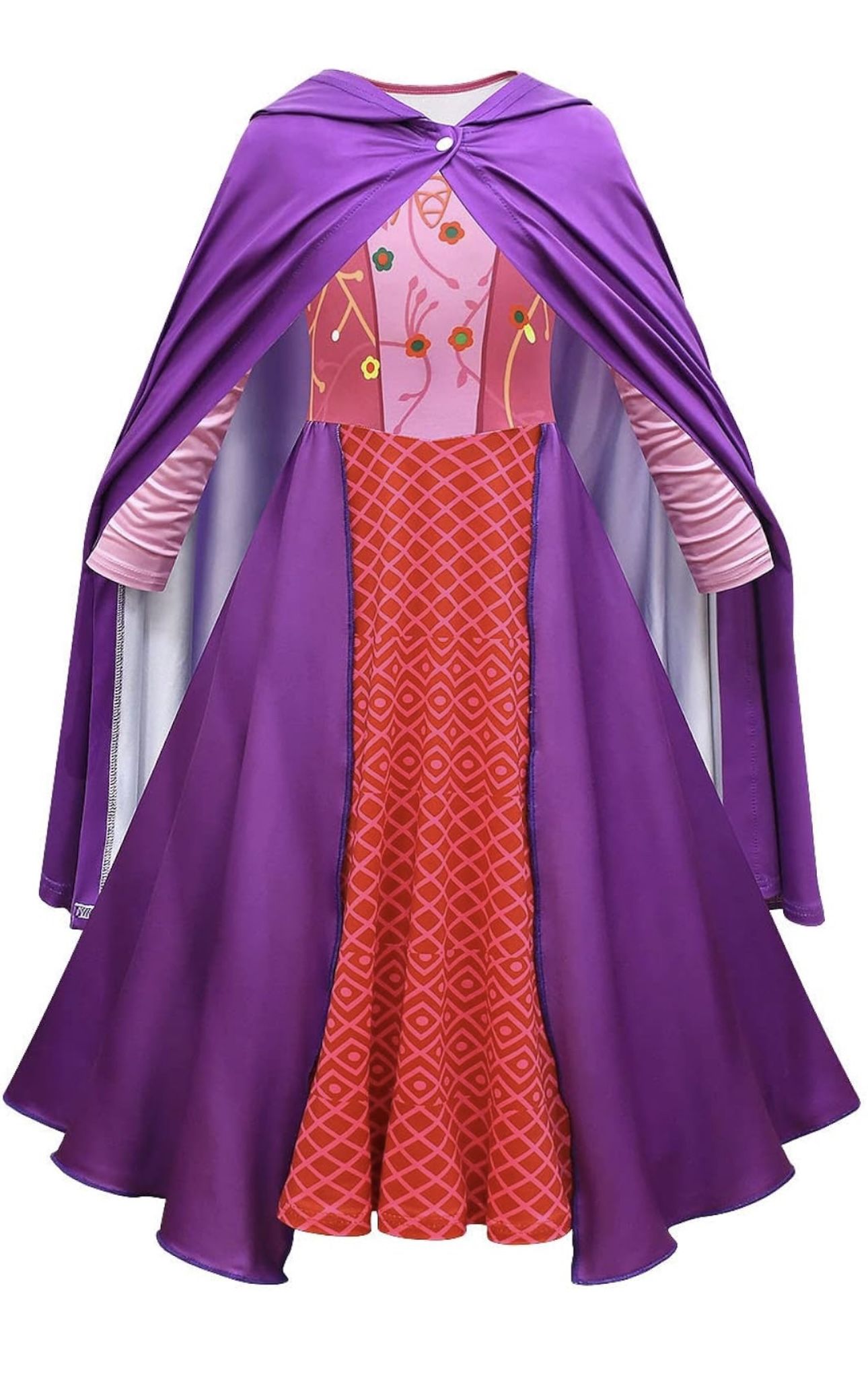 Sanderson Sisters Costume Kids Girl Halloween Dress up Hocus Pocus Costume