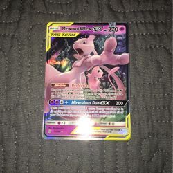 Mewtwo & Mew GX Pokmon Card for Sale in Austin, TX - OfferUp