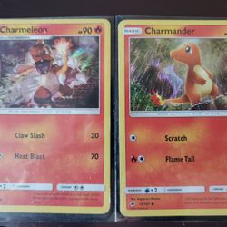 2 Charzard Holligram Cards
