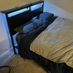 Brand New Full Size bed Frame With LED Lights