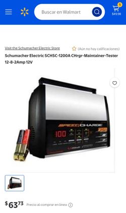 Schumacher Electric SCHSC-1200A CHrgr-Maintainer-Tester 12-8-2Amp 12V

..BRAND NEW PRECIO FIJO PRICE FIRM