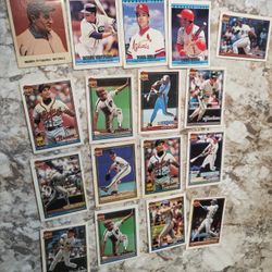 67ea. Vintage Cracker Jack Prize - Mini Baseball Cards (1.5 inch) Pre-owned 