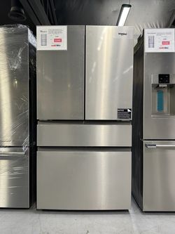 Whirlpool Standard-Depth 29.8-cu ft 4-Door French Door Refrigerator w/ Ice Maker