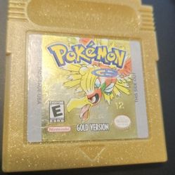 Nintendo Pokemon Gold Version Game Boy (2000) Authentic 
