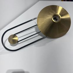 Gold Metal Light Fixture 