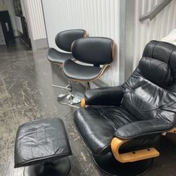 High Top Leather Barstool(s)