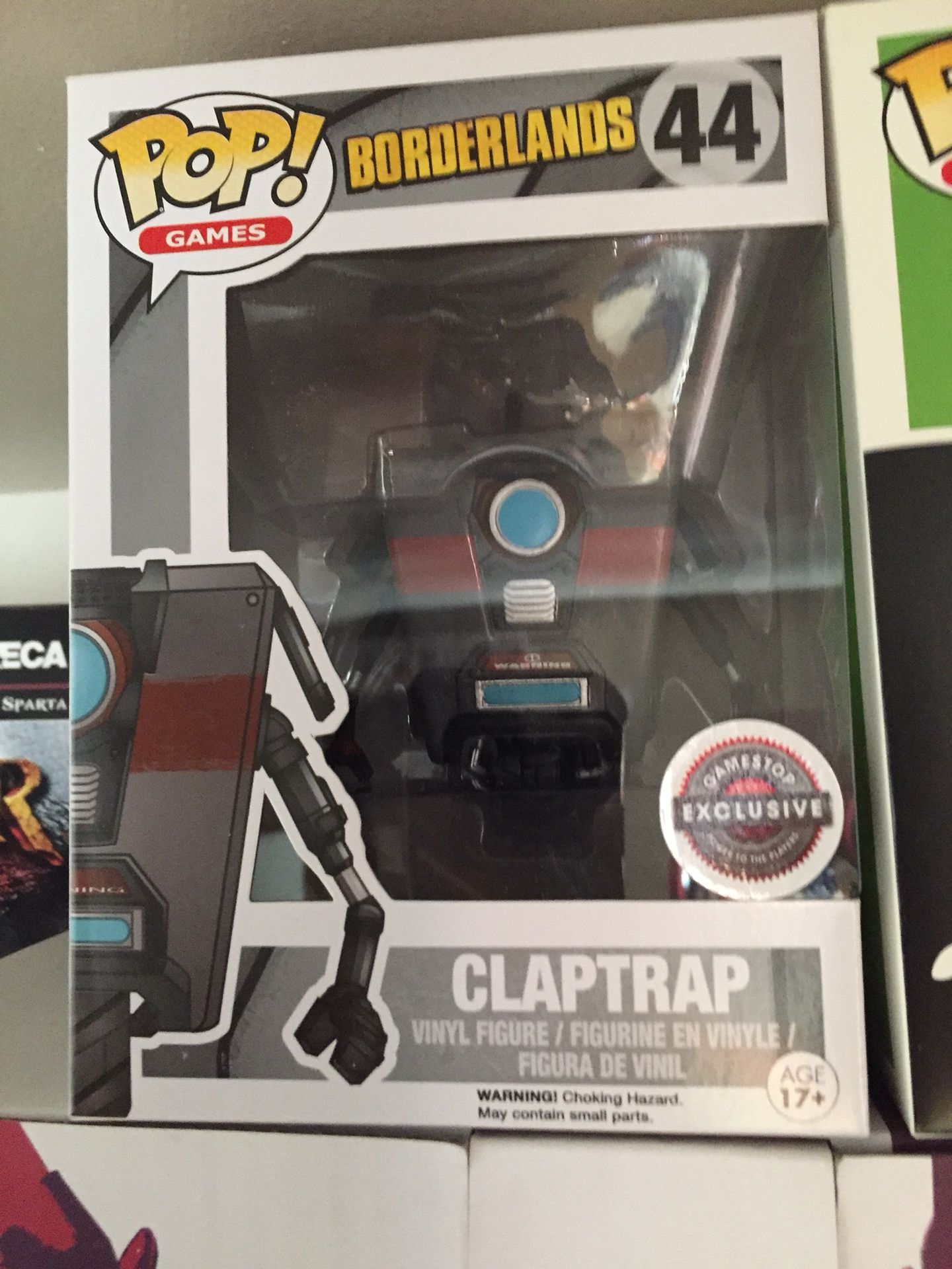 Gamestop Exclusive (CLAPTRAP) FUNKO POP #44 New!!