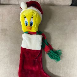 Warner Brothers Tweetie Bird Christmas Stocking