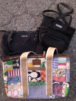 Coach purse is real not fake tags to prove it