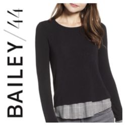 Bailey/ 44 double-layer ribbed top (S)
