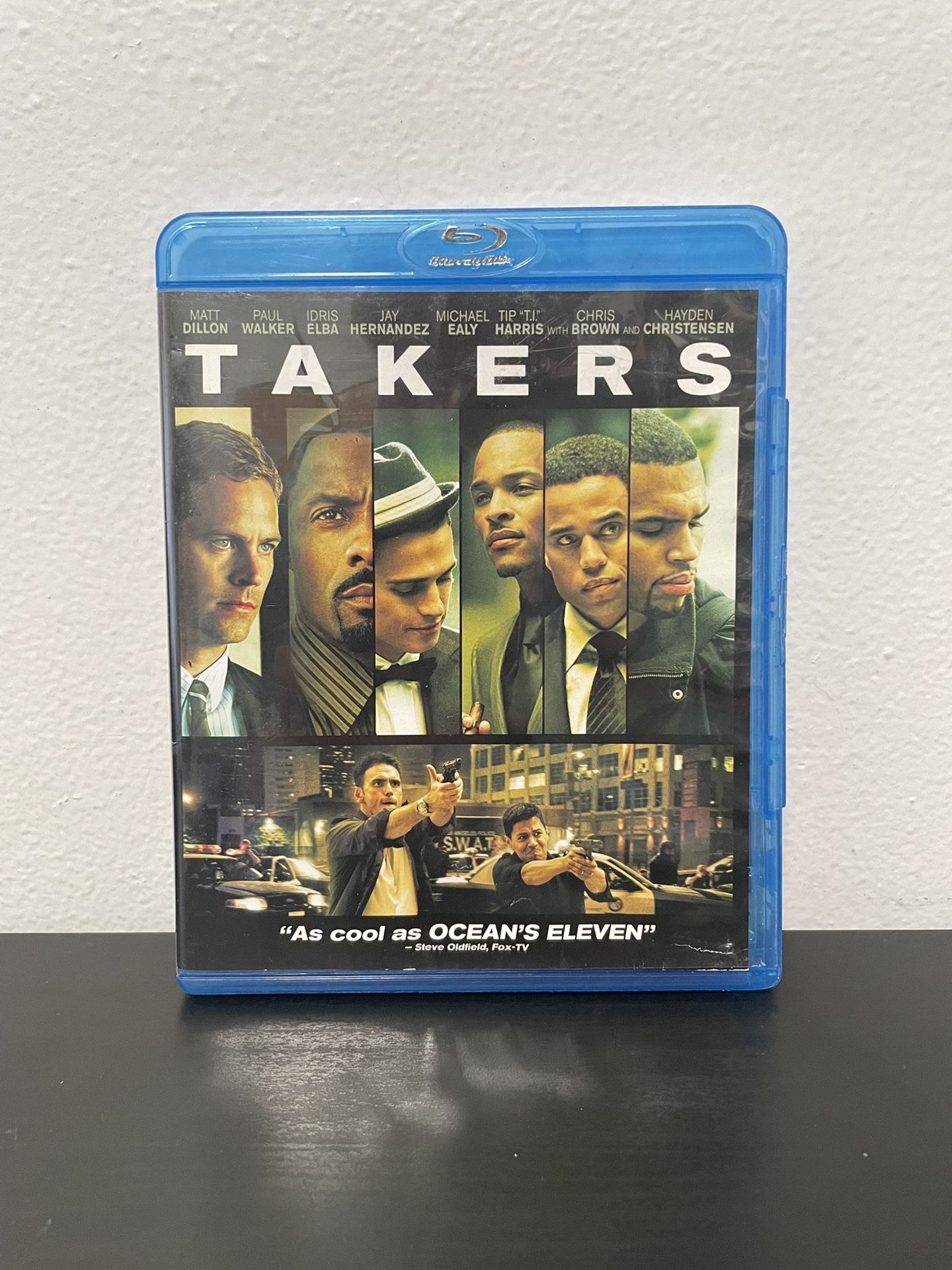 Takers Blu-Ray Movie Paul Walker Idris Elba TI Chris Brown 2011