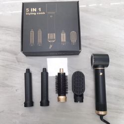 5 in 1 Hair Styler Electric Hair Dryer Brush Professional Complete Styler 5 in 1 Hot Air Brush