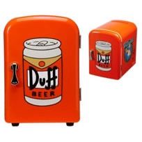 UK Exclusive Wesco The Simpsons Duff Mini Fridge