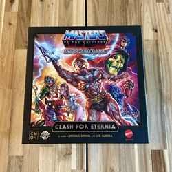 Masters of the Universe Clash for Eternia Boardgame