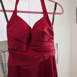 Alfred Angelo Red Occasions Dress Size 0