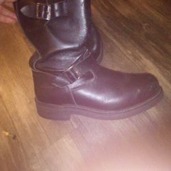 Black Boots ( Leather) 