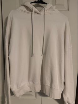 Express Cream Oversized Pullover Hoodie