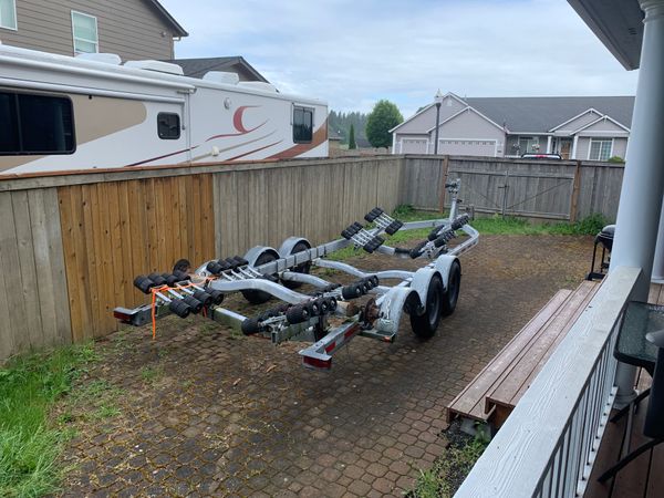 2001 sea king heavy duty triple axle boat trailer