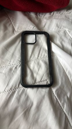 iPhone 12 Clear Case With Black Around 