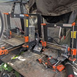 3D Printers All Need Minor Work Two Prusas, Cr-10s , Ender 3 And A Tevo Tornado