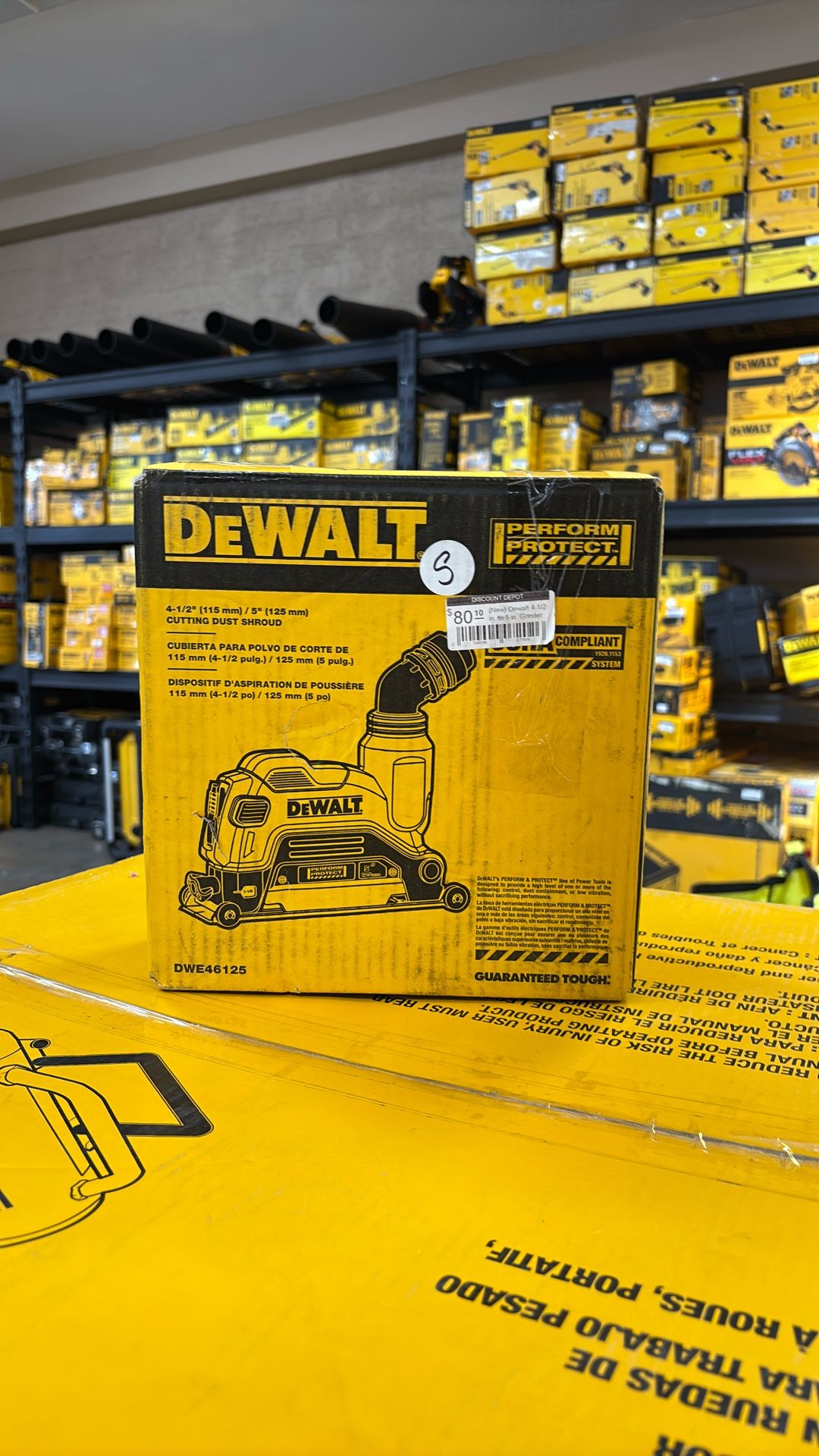 Dewalt 4-1/2 in. to 5 in. Grinder Cutting Shroud