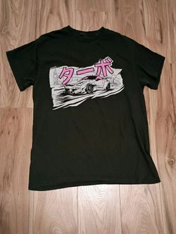 Men's S green JDM Japanese car tee