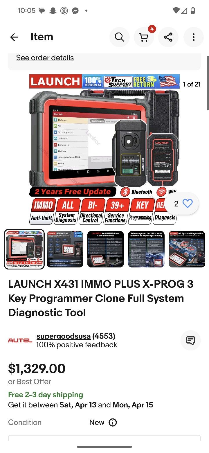 Vehicle Scanner And Key Programmer