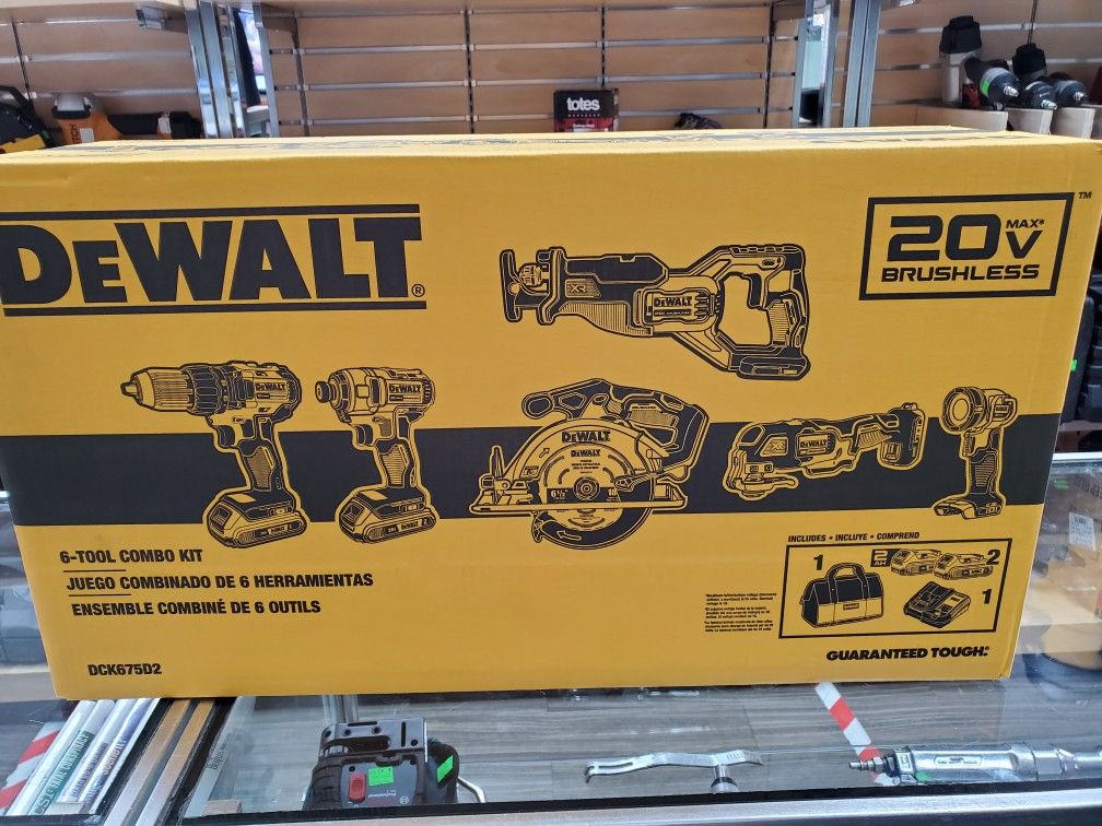 Dewalt Tool Brushless Combo Kit 20v DCK675D2 for Sale in Stafford, VA  OfferUp