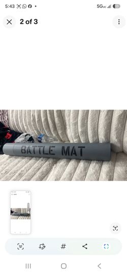 Battle Mat Rolled Up Gaming Mat