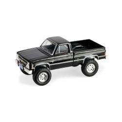 Greenlight 1:64 1981 Chevrolet K10 Dealer Exclusive Black Diecast Model Car