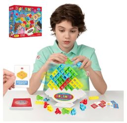32 Pcs Tetra Balance Tower Stacking Games Building Blocks.   (AD)