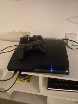 used playstation 3 cech-2101a slim console