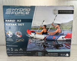 Hydro Force Lite Rapid X2 Inflatable Canoe Kayak (A1G012832)