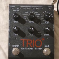 Trio + Guitar Looper Pedal