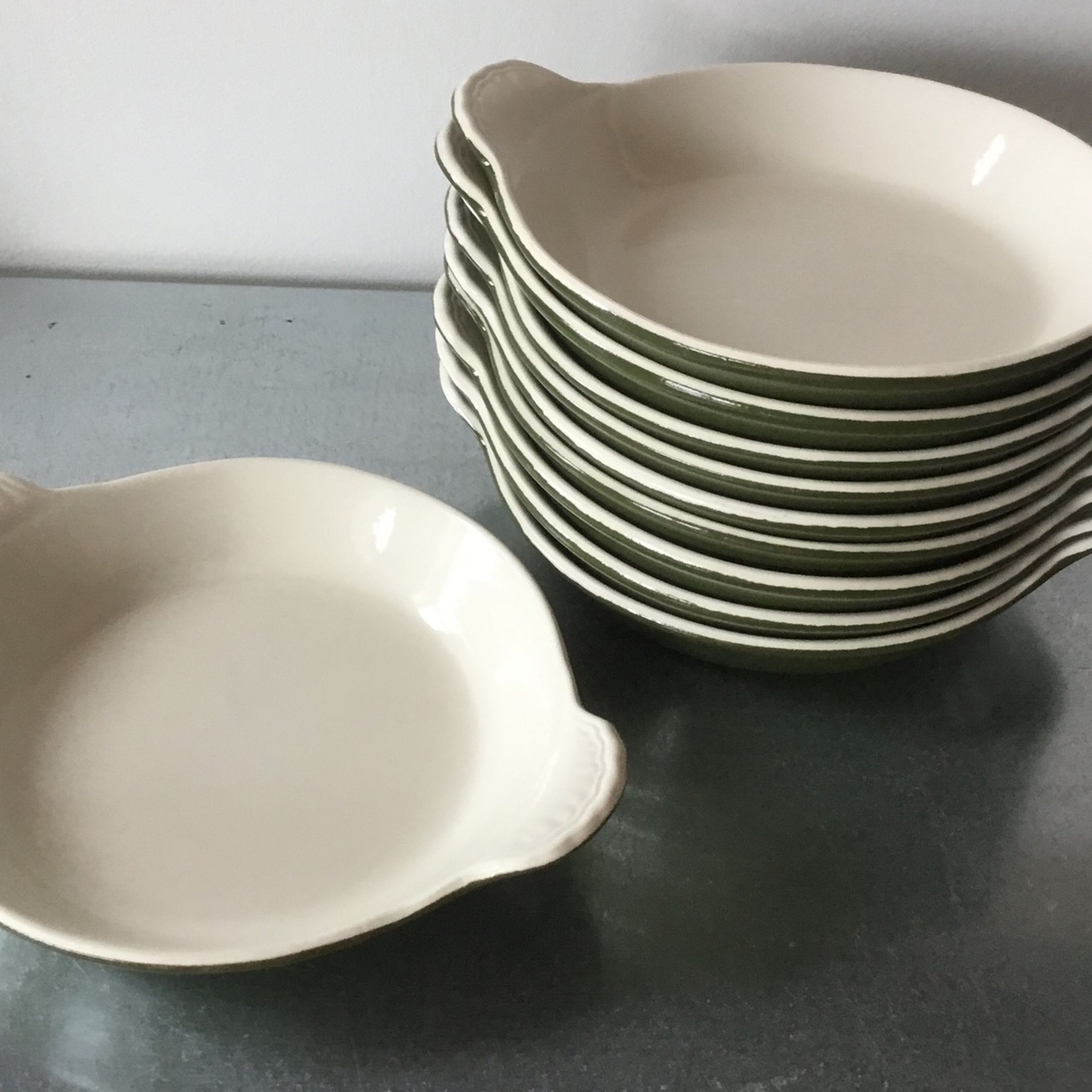 Hall Pottery - Hot Dip Bowls