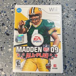 Wii Game "Madden09 All-Play"