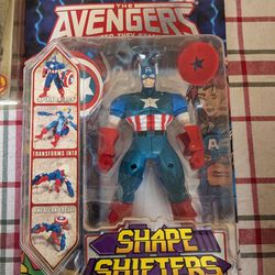 2000 Marvel Comics The Avengers Shape Shifters CAPTAIN AMERICA