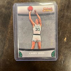 Topps Trademark Moves Larry Bird Numbered 9/10