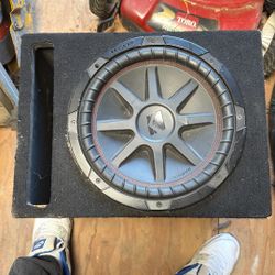 12 Kicker Woofer With Box 