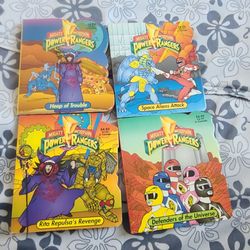 1994 Power Rangers Block Book 