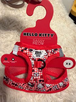 Hello kitty cat harness size xs
