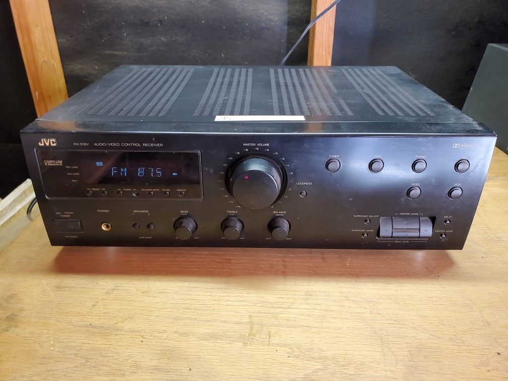 Vintage JVC RX-518VBK Audio/Video Control Receiver