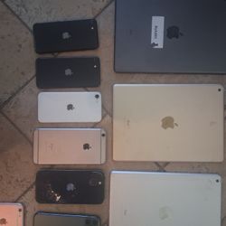 APPLE IPHONE AND IPAD  LOT.